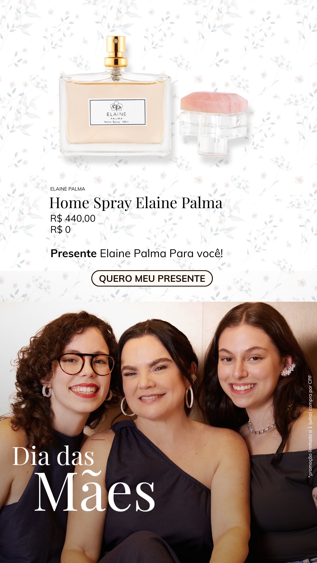 Dia das mães – perfumeiro