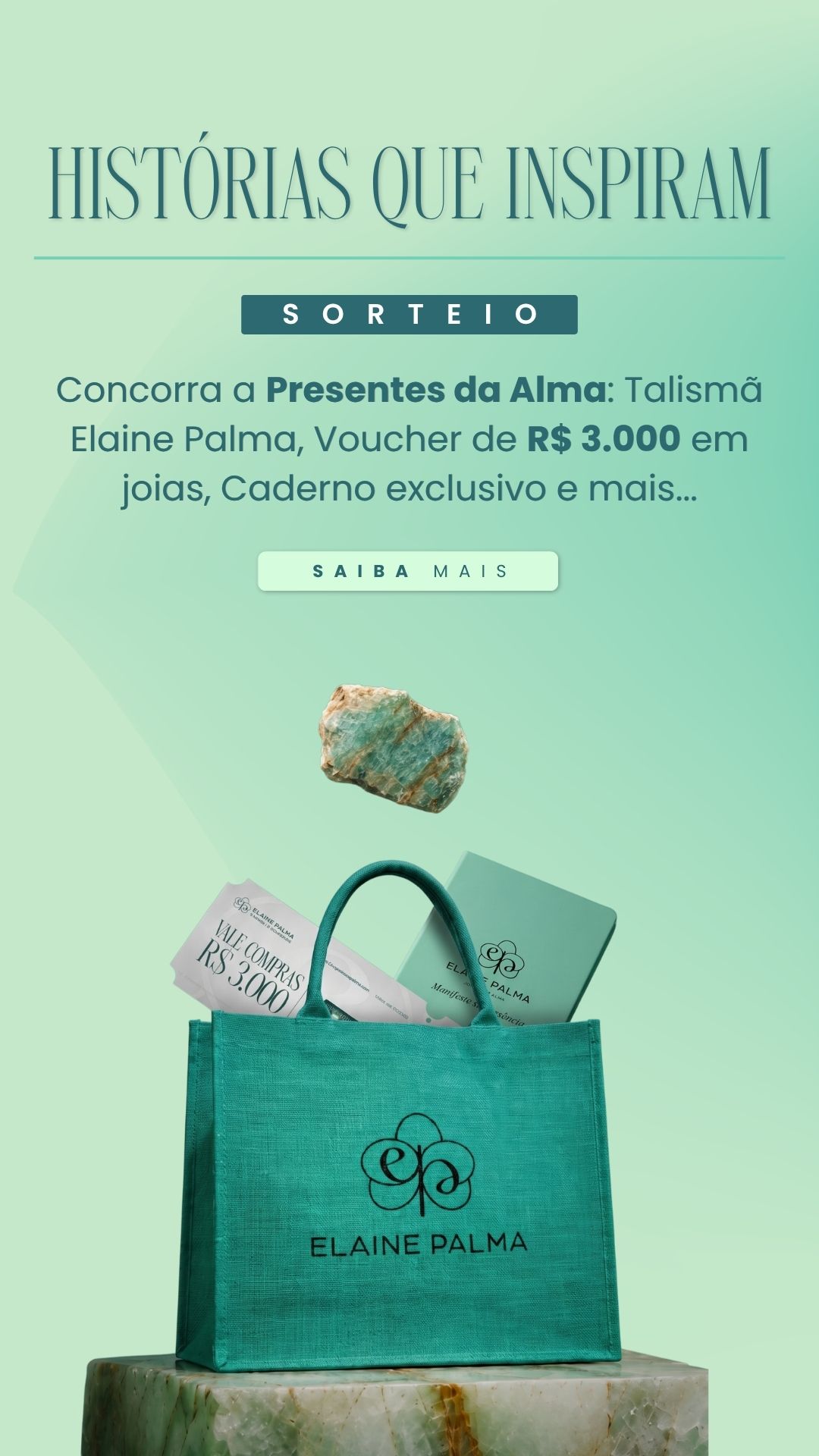 Sorteio Histórias que Inspiram